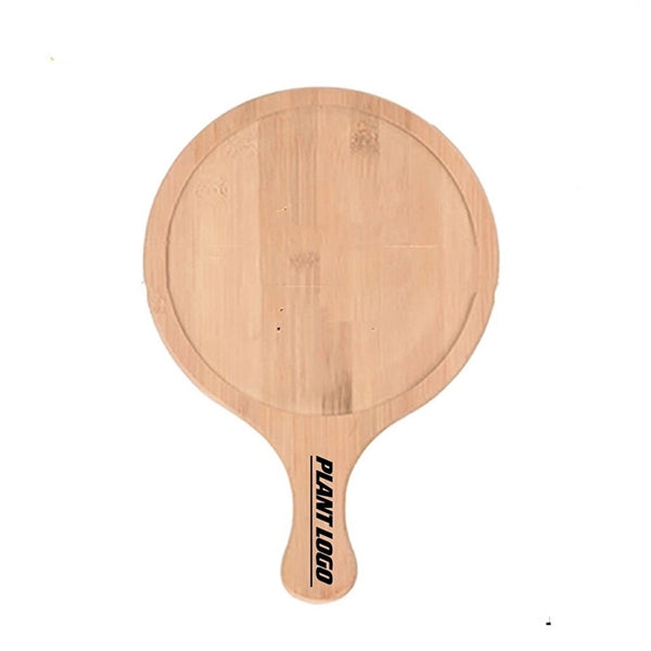 Solid Wood Steak Pizza Plate