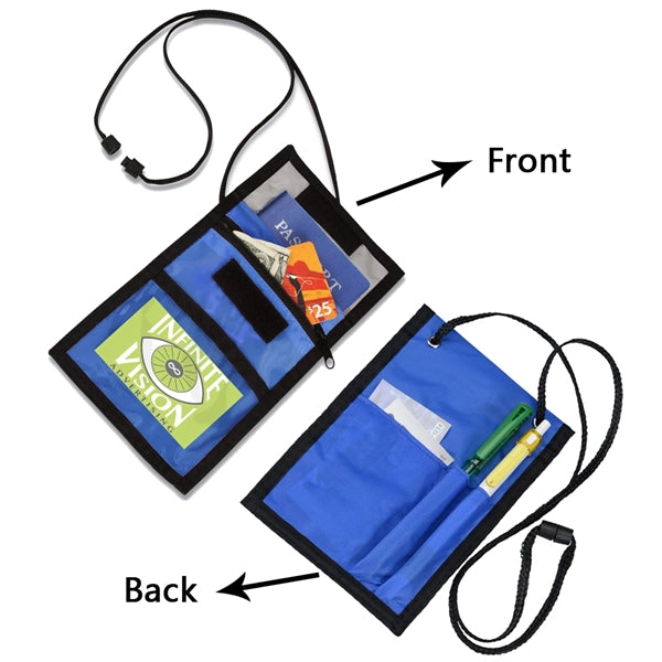 Multi-Pocket Trade Show Badge Holder