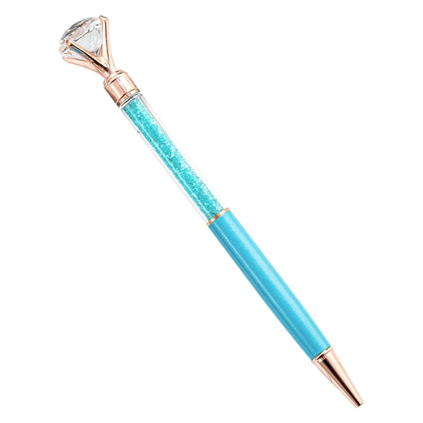 Large Diamond Metal Ballpoint Pen