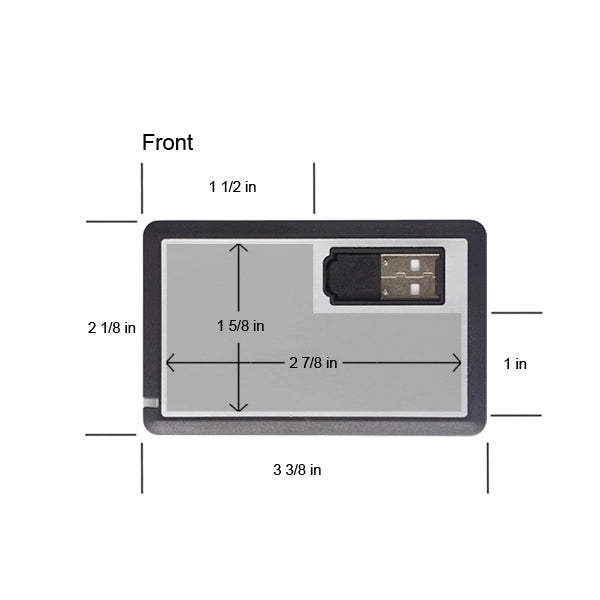 Wenmoth Pull Out USB Card