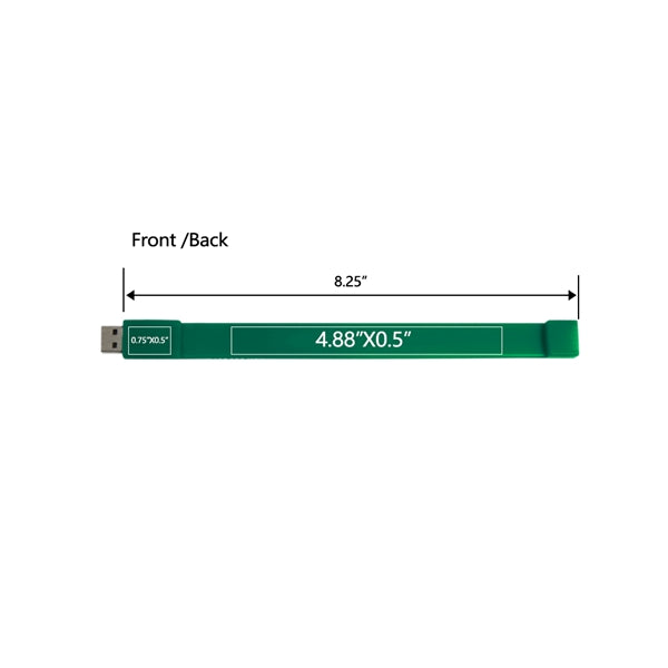 Lombard Wristband USB Drive