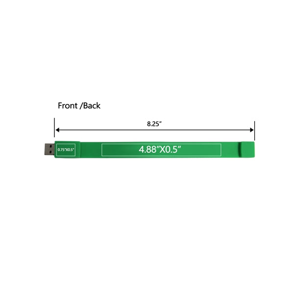 Lombard Wristband USB Drive
