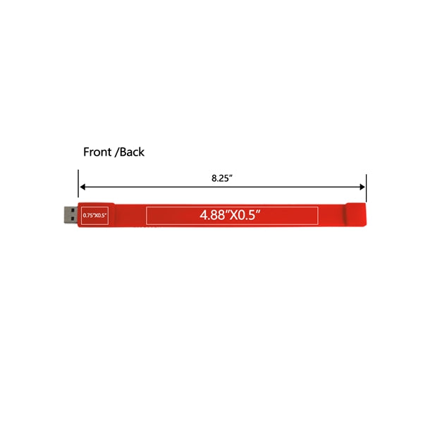 Lombard Wristband USB Drive
