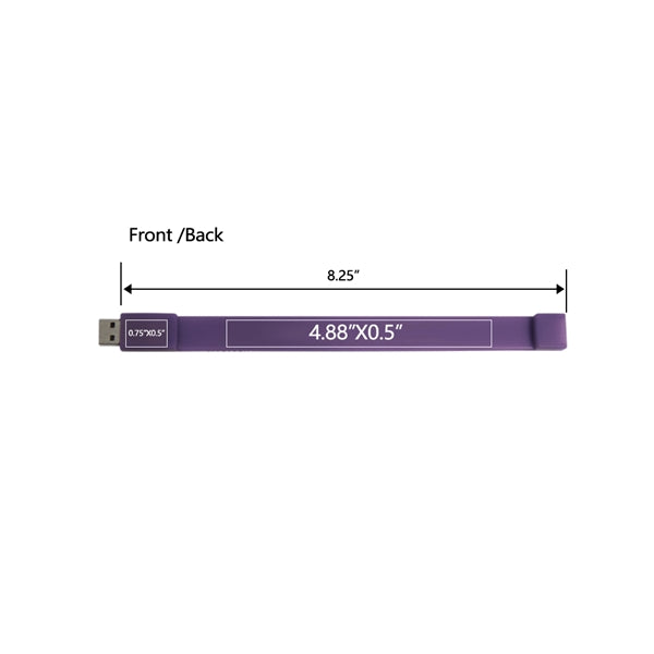 Lombard Wristband USB Drive