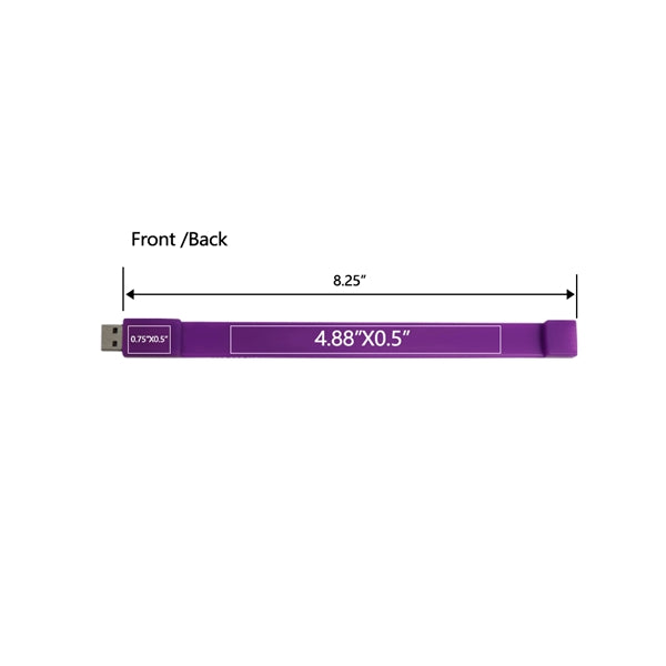 Lombard Wristband USB Drive