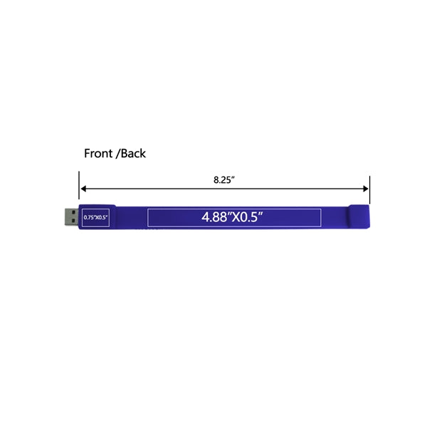 Lombard Wristband USB Drive