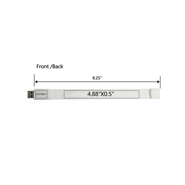 Lombard Wristband USB Drive