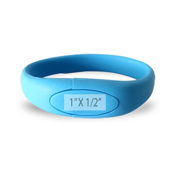 Warrenville Silicon Wristband USB Flash Drive