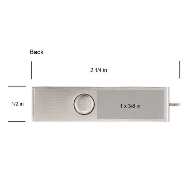 Elva Metal Classic Swivel USB