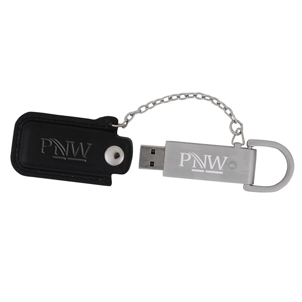 Cortland Leather and Chain USB