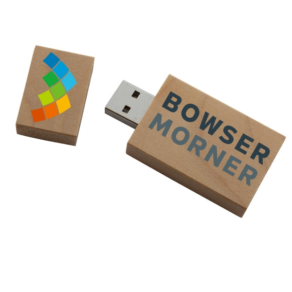 Chadwick Wood Rectangle USB Flash Drive