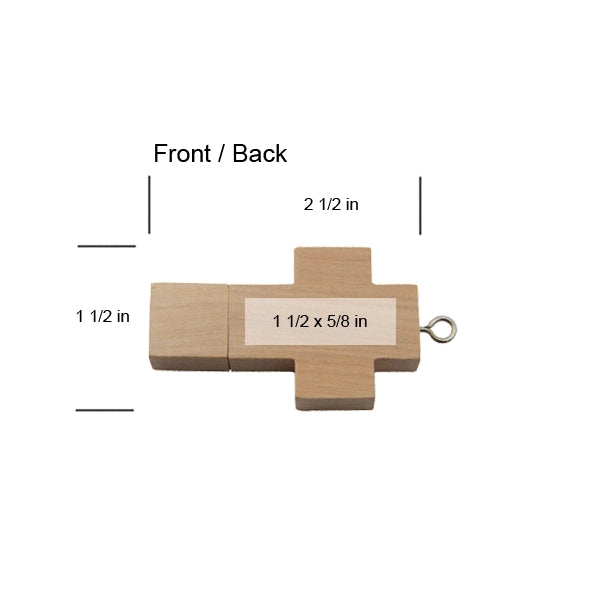 Osco Plus Wooden USB