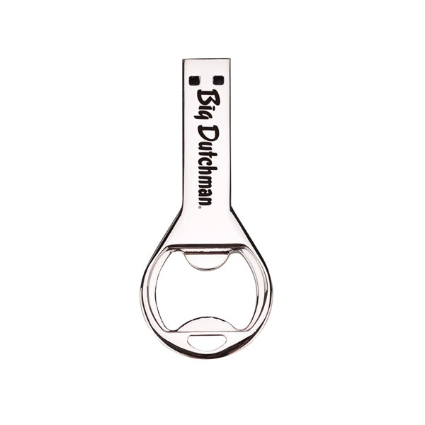 Colona Stainless Steel Bottle Opener USB Flash Drive