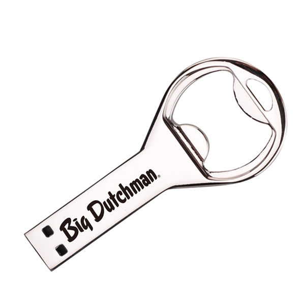Colona Stainless Steel Bottle Opener USB Flash Drive