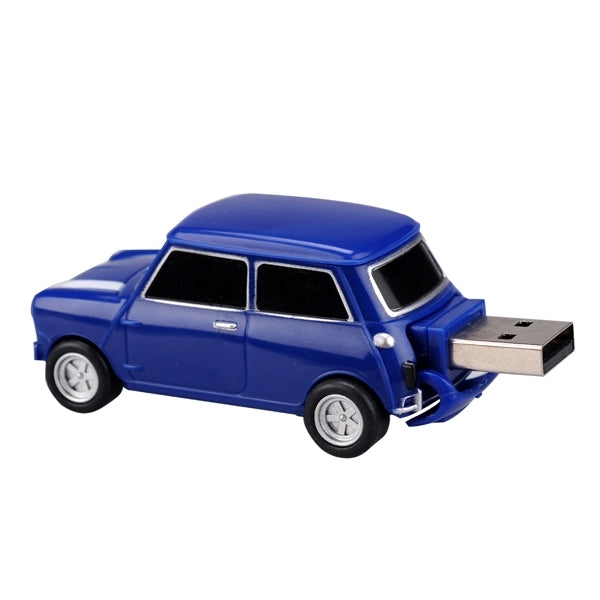 UK Car Shape USB Flash Drive - RED