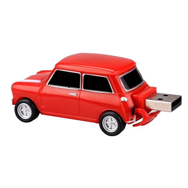 UK Car Shape USB Flash Drive - RED