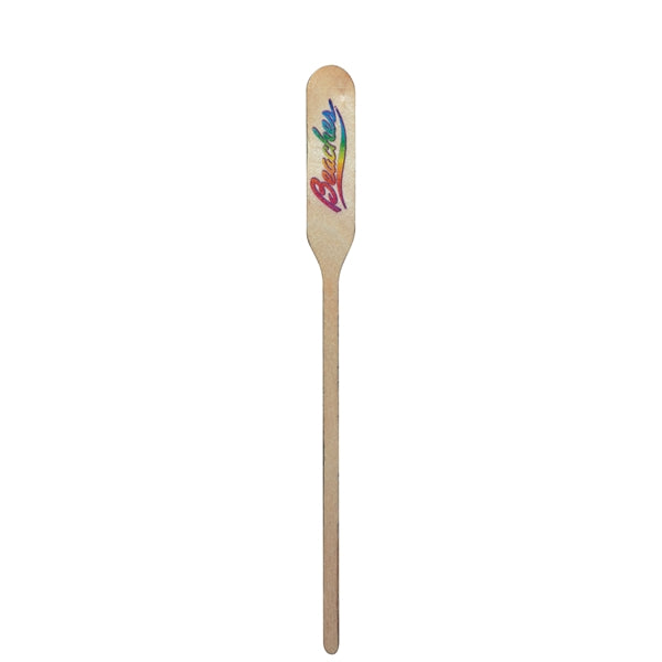 6" Paddle Wood Drink Stirrer