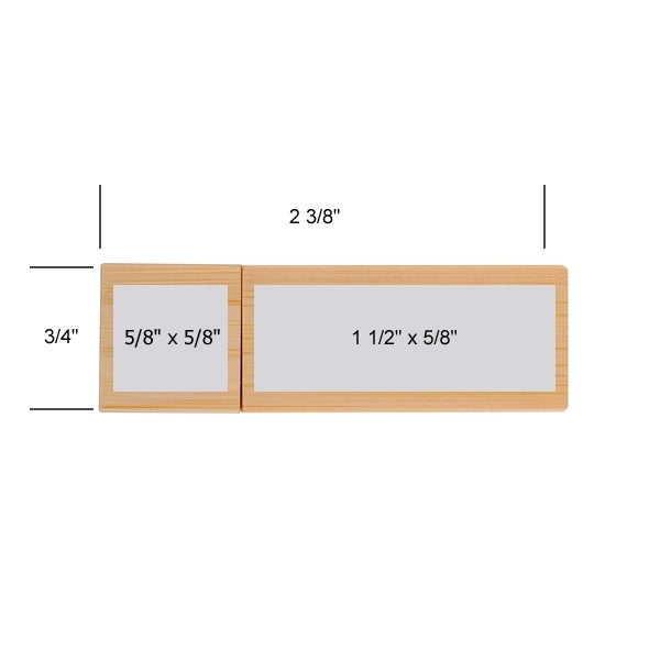 Carbonized Bamboo USB Flash Drive