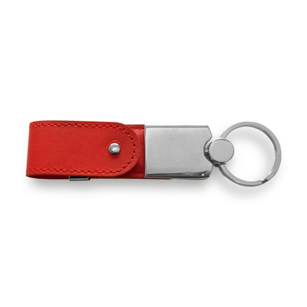 Joliet Leather Swivel USB Key Chain