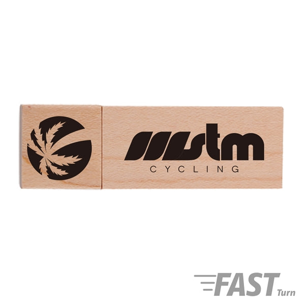 Breese Maple Wood USB Flash Drive
