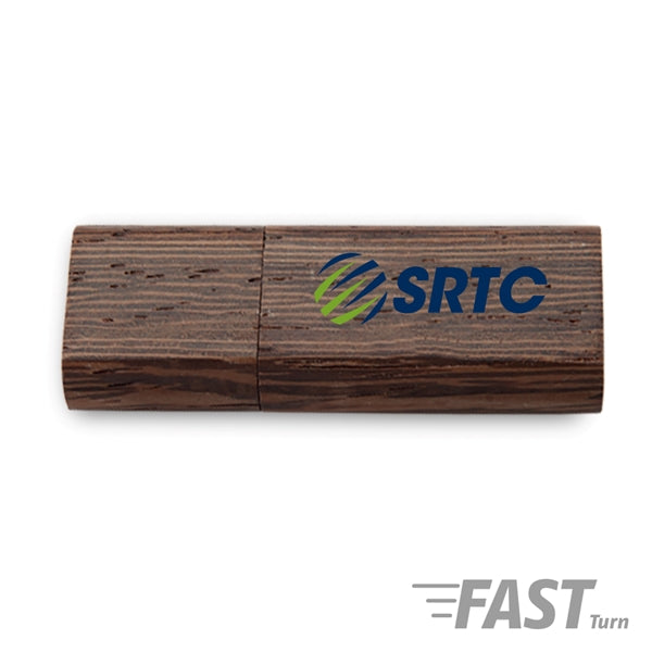 Bonnie Walnut Curved-Edge USB