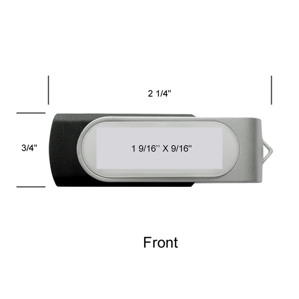 Bellwood Domed Swivel USB Flash Drive - Simports