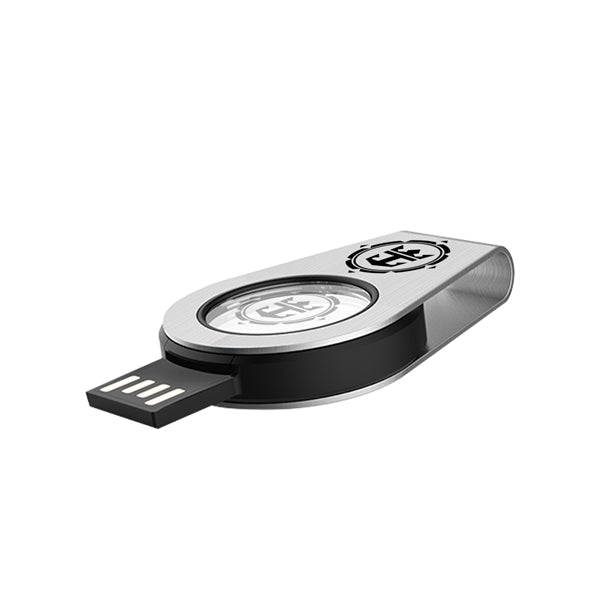 Kangley Light Up 360 degrees Rotating Acrylic USB