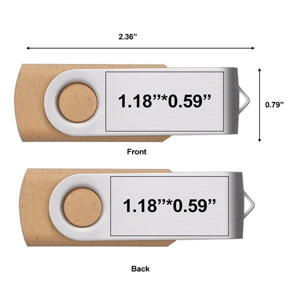 Batavia Eco-Friendly Swivel USB