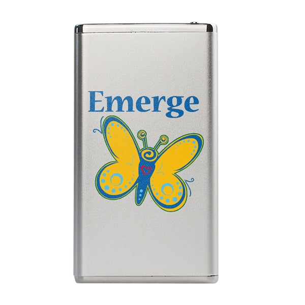 Winnemac Sleek Metallic Slim 3000mAh Power Bank