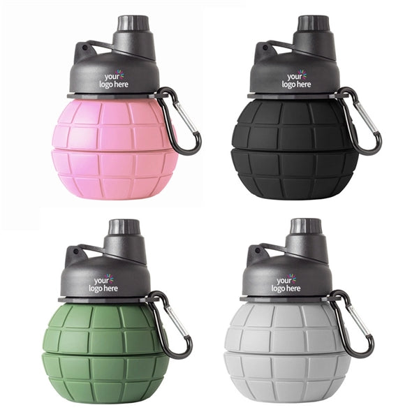 18 oz Collapsible Travel Water Bottle