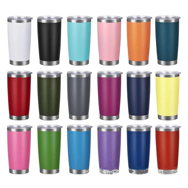 20 oz Stainless Steel Tumbler with Lid