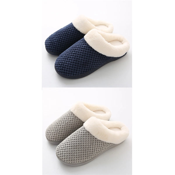 Winter Coral Fleece Slippers