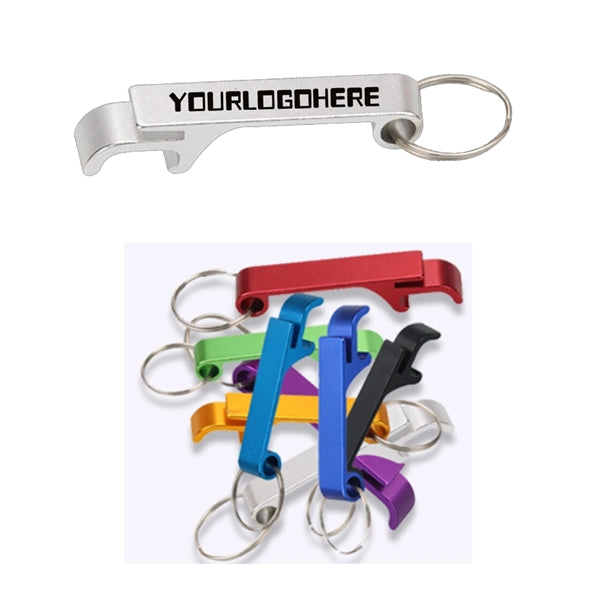 Aluminum Bottle Opener Keychain