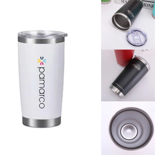 Durable Powder Coated Coffee Cup For Ice Drinks Hot Beverage