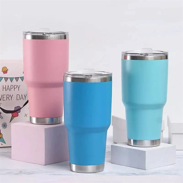 30 oz Stainless Steel Double Vacuum Coffee Tumbler Cup