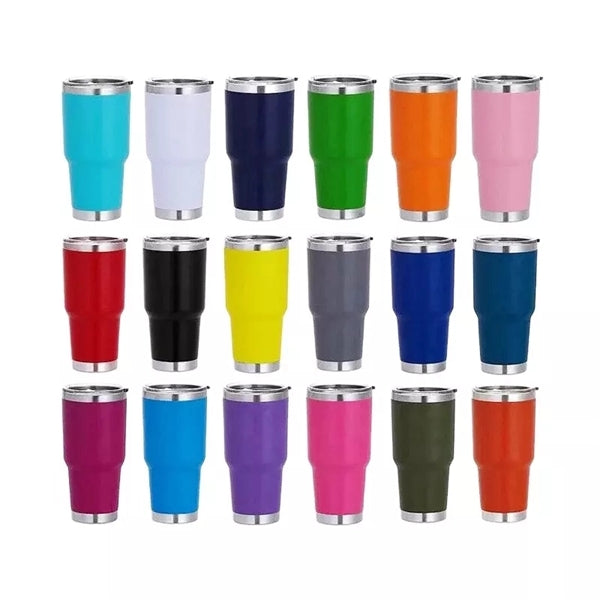 30 oz Stainless Steel Double Vacuum Coffee Tumbler Cup
