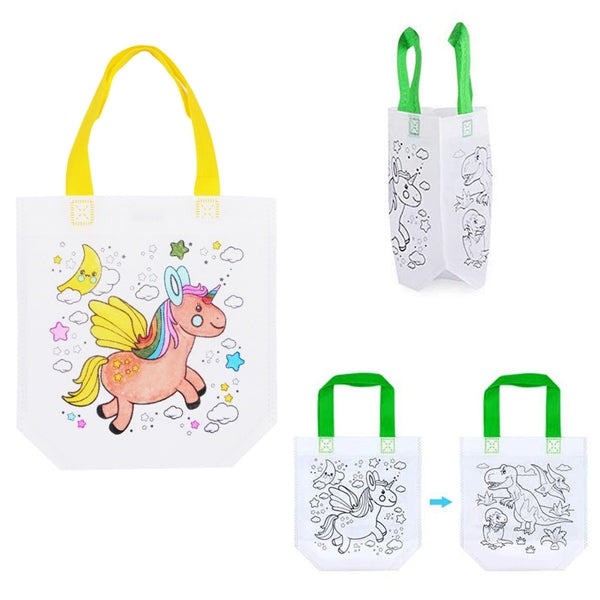 DIY Non-woven Tote Bag for Children