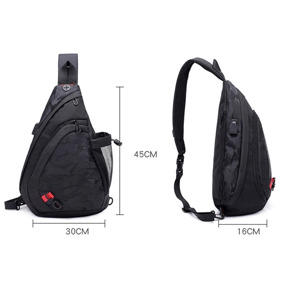 Crossbody Sling Bag Chest Backpack
