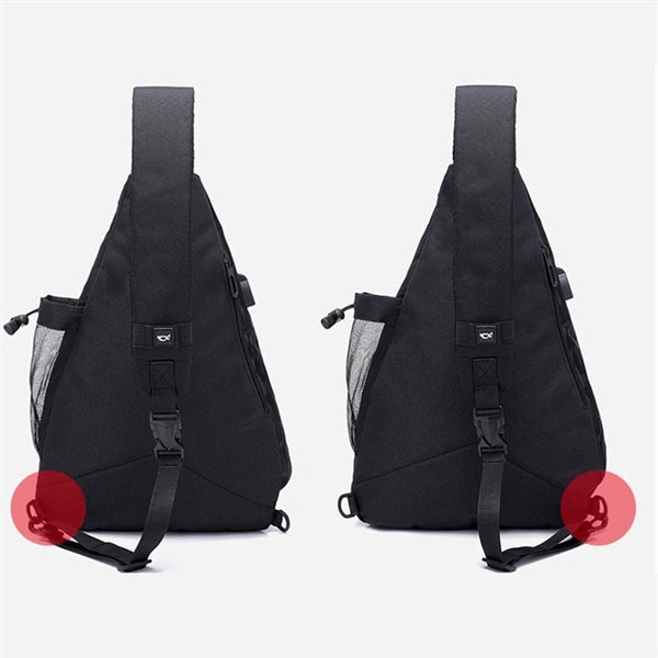 Crossbody Sling Bag Chest Backpack