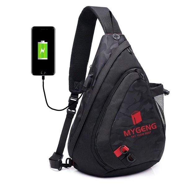 Crossbody Sling Bag Chest Backpack