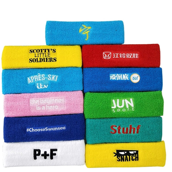 Sport sweat headband