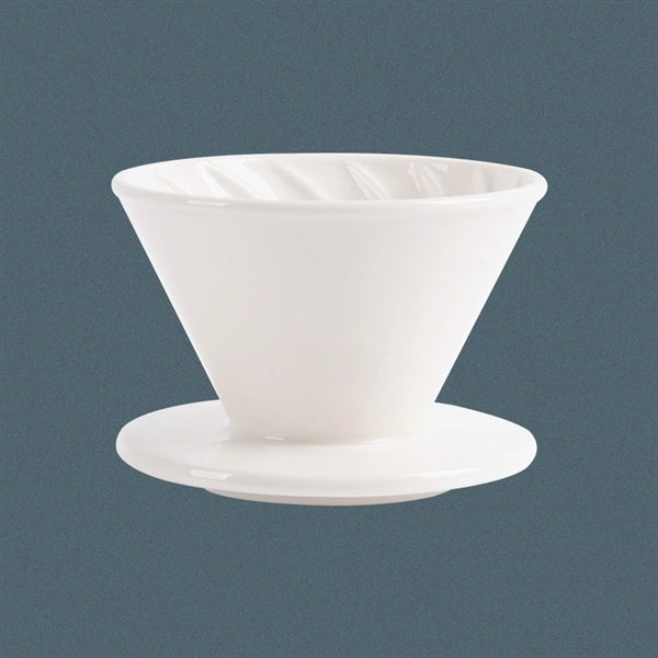 Ceramic Over Coffee Brewing Filter Cone