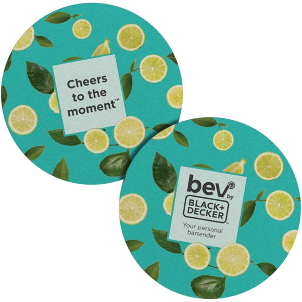 35 pt 4.0" Round Coasters