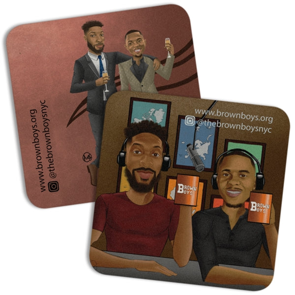 35 PT 3.5" Square Coasters