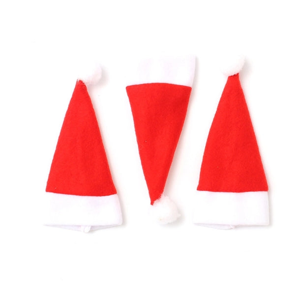 Mini Santa Hat For Bottle