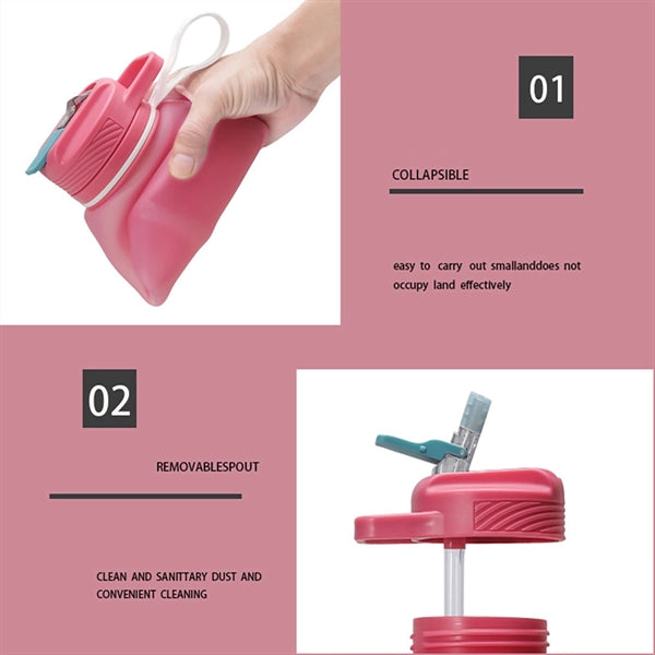 Outdoor Portable Collapsible Water Bottle
