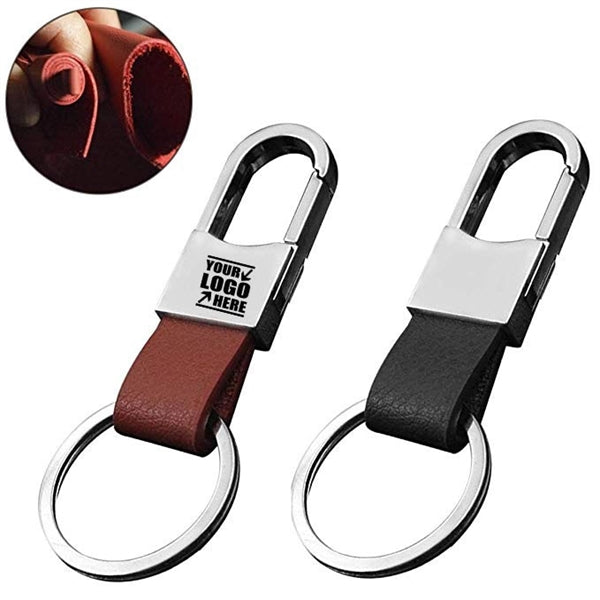 Soft Car Leather Keychain Key Holder