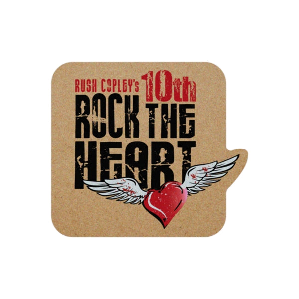 35 pt Custom Shape Pulpboard Coaster