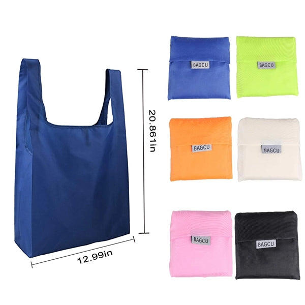 Folding Shopping Tote Bag Fits In Pocket