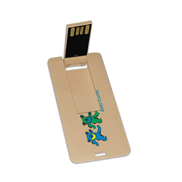 Franklin Eco-Friendly Mini Swivel Card USB